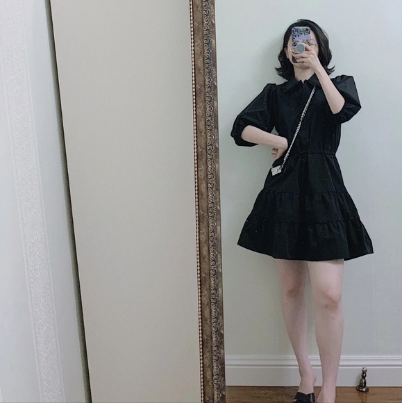 New Zara Poplin Mini Dress - 4387/263 - Picture 13 of 13